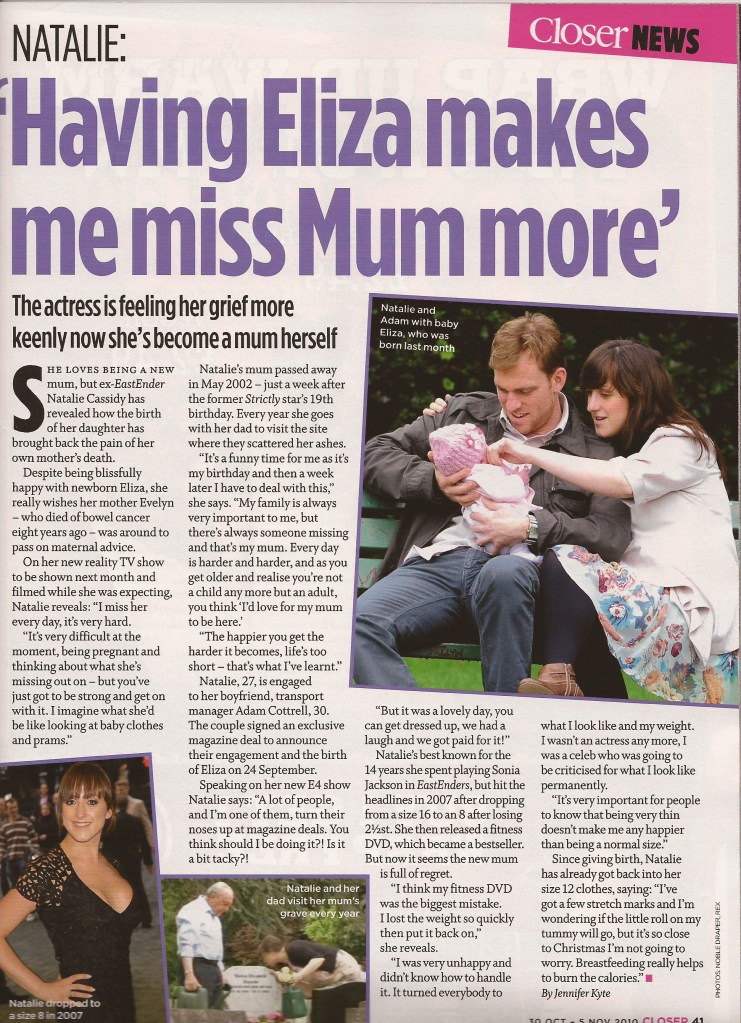 Closer - Natalie Cassidy