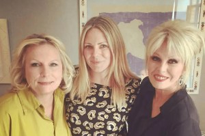 Meeting my heroes! Joanna Luley and Jennifer Anniston 