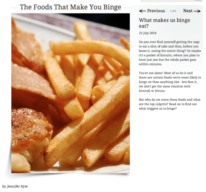 Foods that make you binge