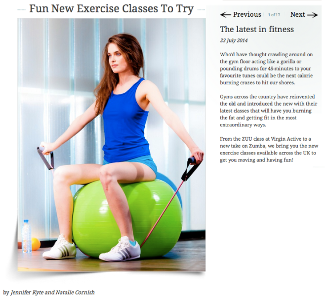 Fun New Exercise Classes To Try