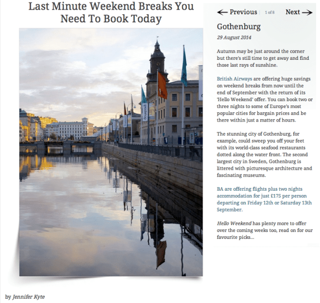 Last Minute Weekend Breaks You Need To Book Today