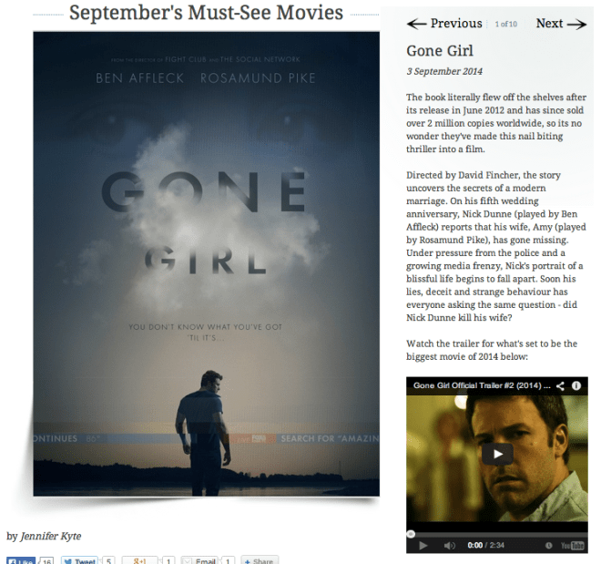 September's Must-See Movies